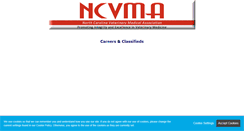 Desktop Screenshot of careers.ncvma.org