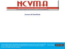 Tablet Screenshot of careers.ncvma.org